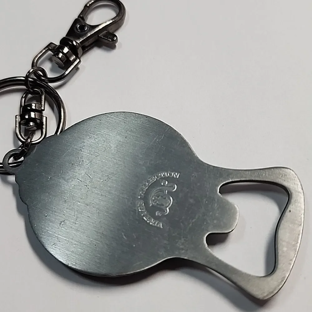 Vintage Collection Utah Silver Keychain Bottle Opener